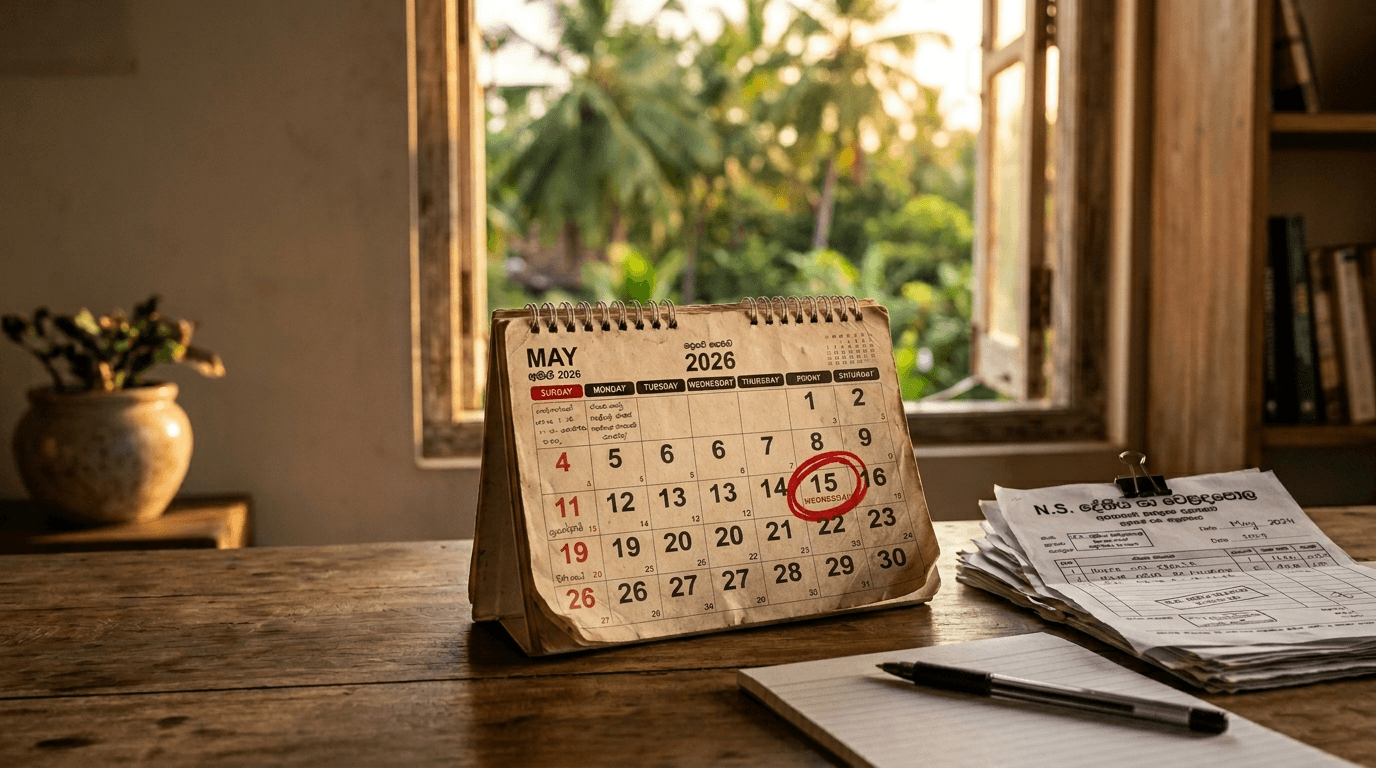 Why May 15, 2026 Matters for Sri Lankan Taxpayers