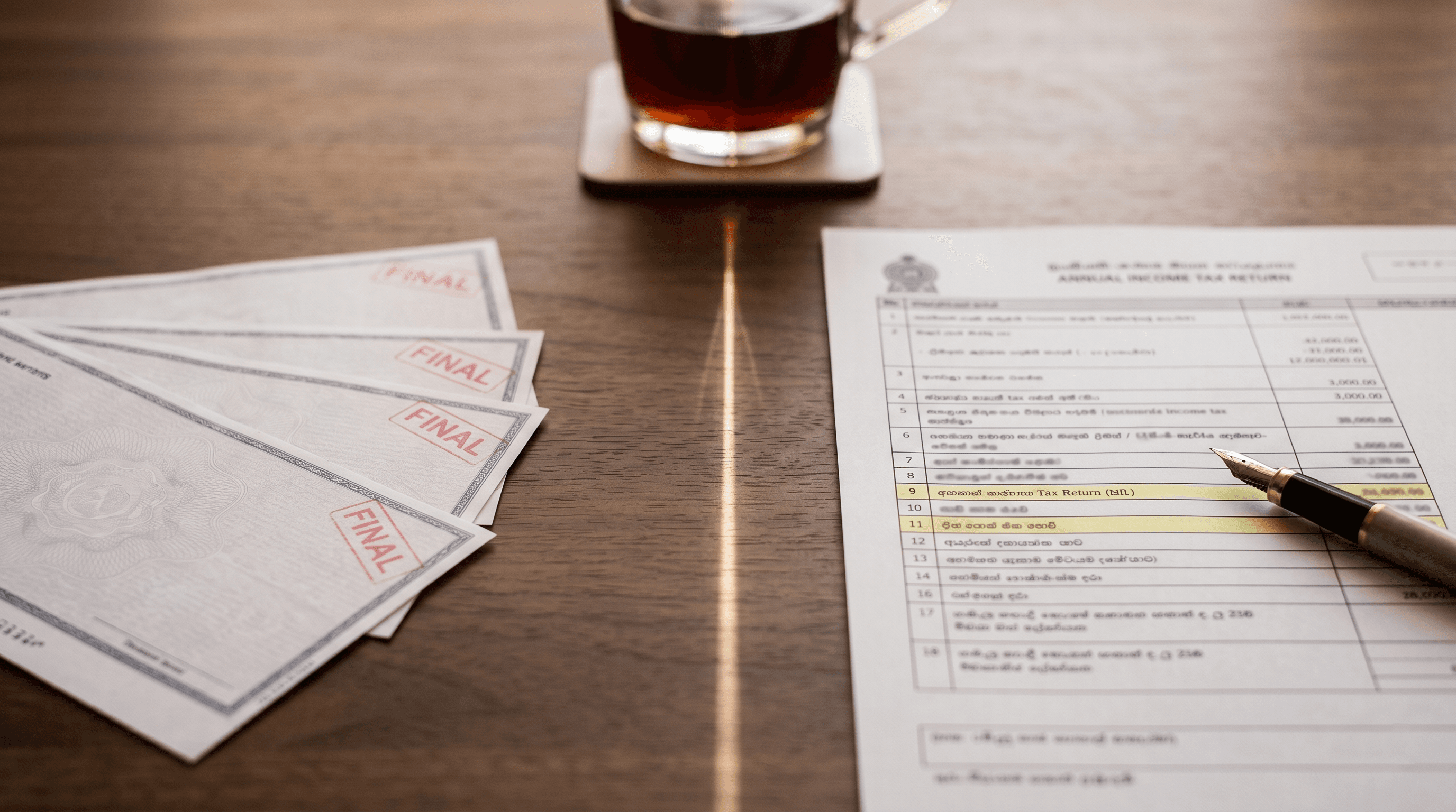 Final vs Creditable Withholding Tax in Sri Lanka