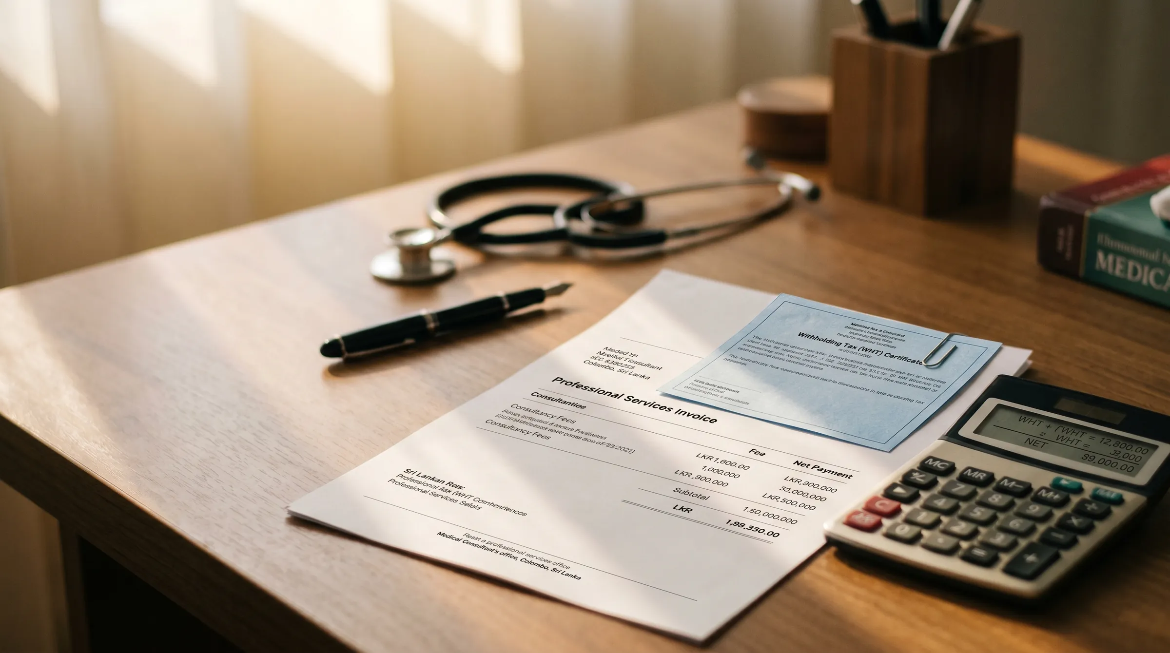 5% Withholding Tax on Professional Fees in Sri Lanka